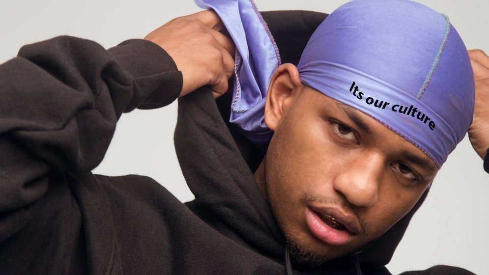 how to tie durag in front