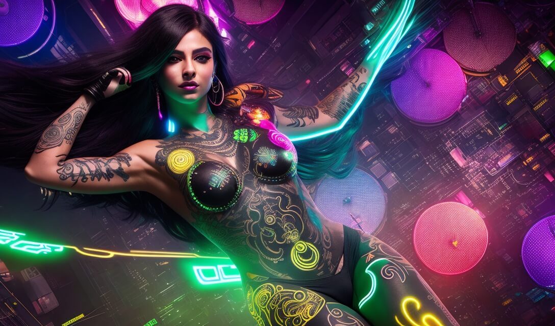 glow in dark tattoo
